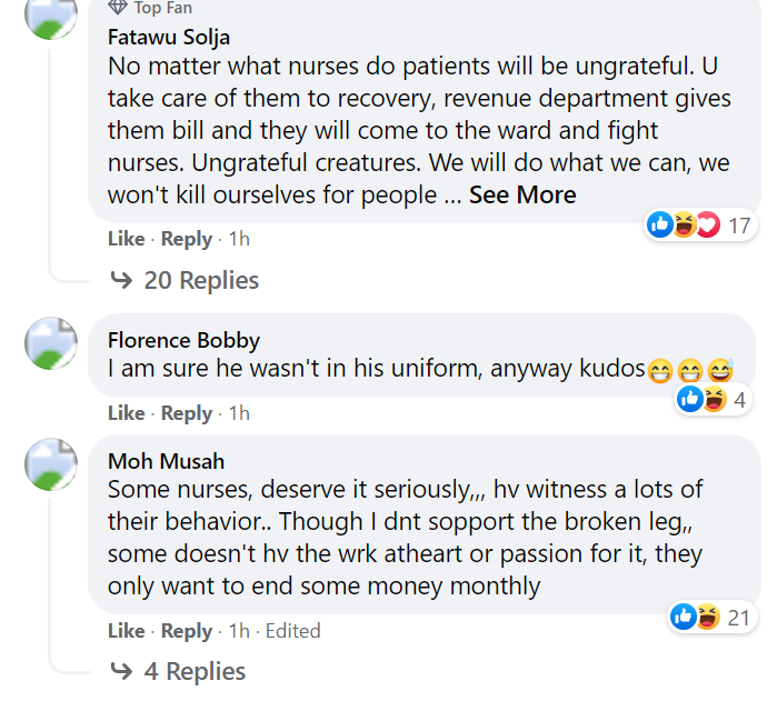Social media users praise soldier for beating up 2 nurses & breaking one’s leg