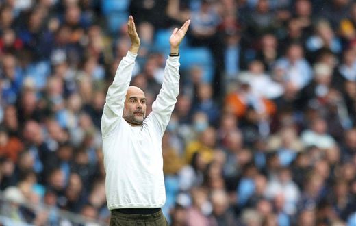 Manchester City manager Pep Guardiola