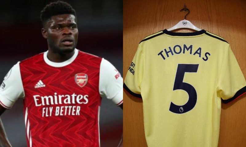 ‘It’s a lucky number for me’ – Thomas Partey switches to no.5 jersey at Arsenal