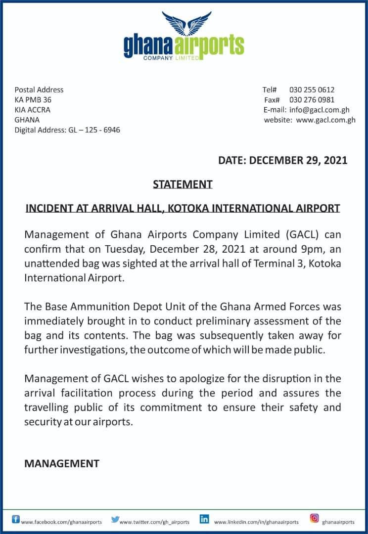 GACL statement