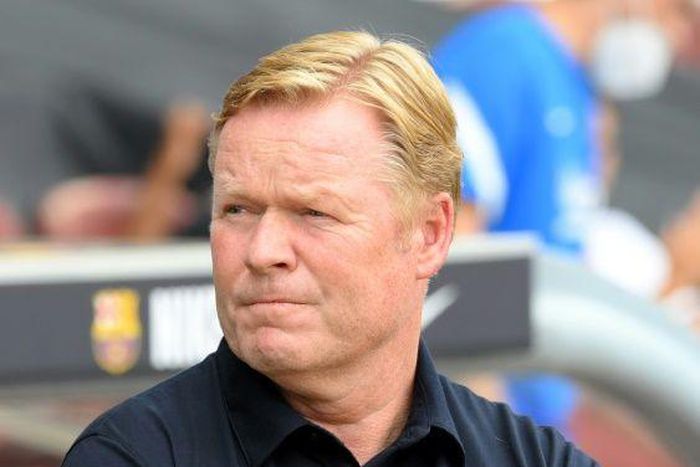 Barcelona's Dutch coach Ronald Koeman said he was happy with the side's mental strength