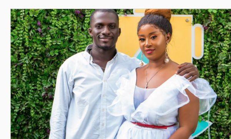 Zion Felix and alleged finacee Erica Kyem