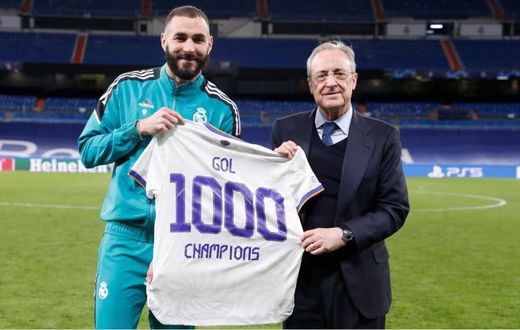 Real Madrid become the first team to reach 1,000 Champions League goals