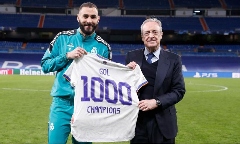 Real Madrid become the first team to reach 1,000 Champions League goals