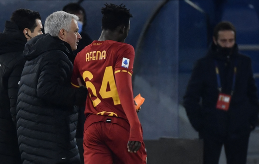 Felix Afena-Gyan: Ghanaian teenager red-carded in AS Roma’s 2-0 win over Spezia
