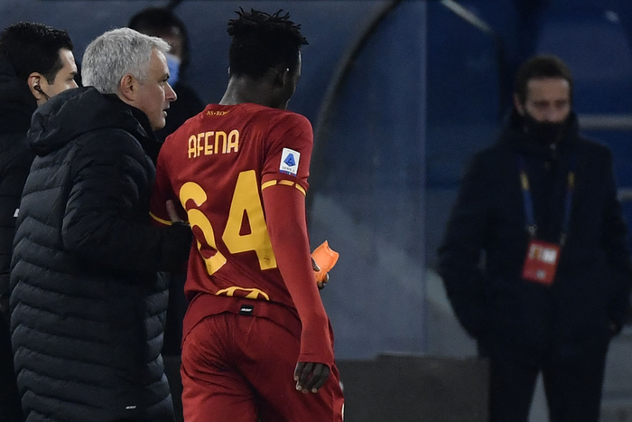 Felix Afena-Gyan: Ghanaian teenager red-carded in AS Roma’s 2-0 win over Spezia