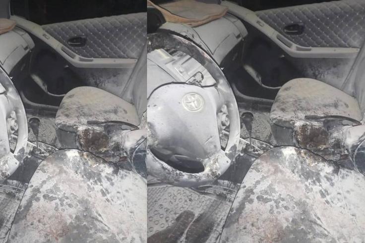 Bolt driver battles for life after passengers poured petrol on him and set him ablaze