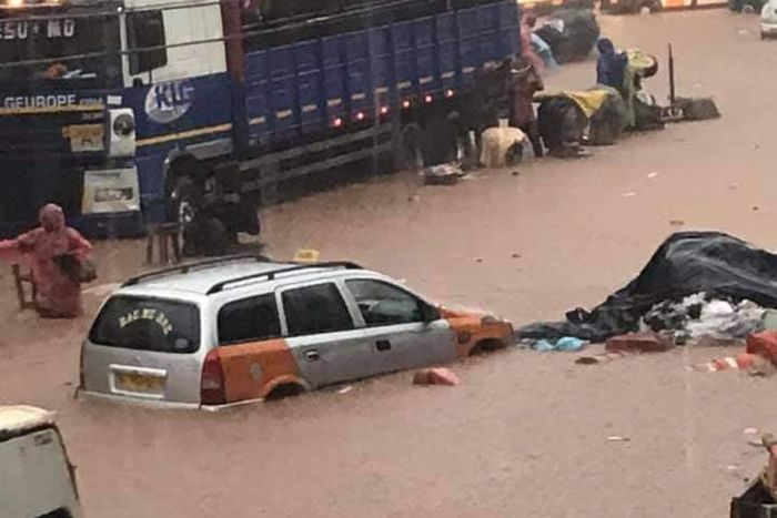 Kejetia market floods