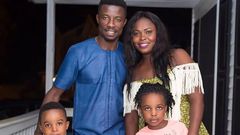 Kwaku Manu and wife