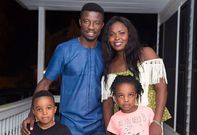 Kwaku Manu and wife