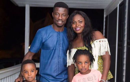 Kwaku Manu and wife