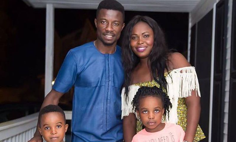 Kwaku Manu and wife