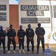 Police personnel train on terrorism in Spain