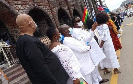 NDC delegation at TB Joshua’s funeral