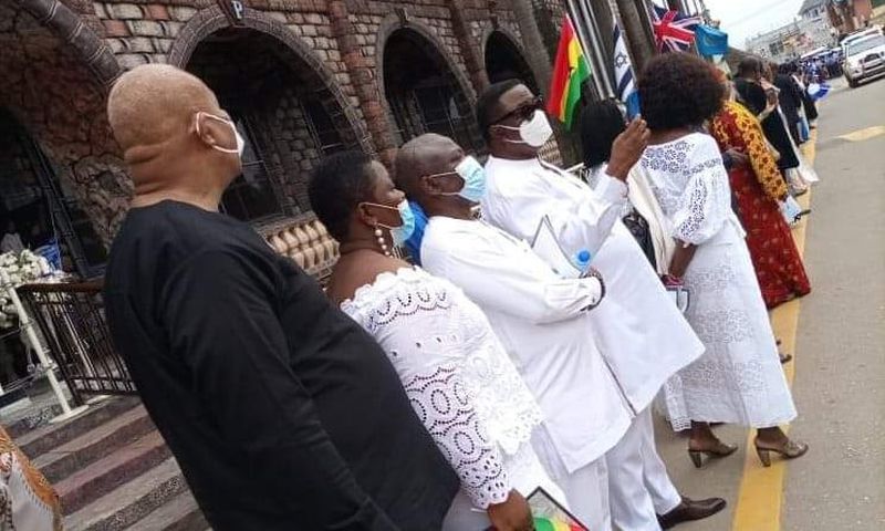 NDC delegation at TB Joshua’s funeral