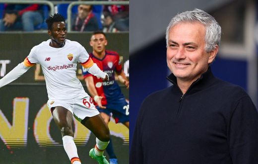Felix Afena-Gyan: Mourinho impressed as Ghanaian youngster marks AS Roma debut in victory