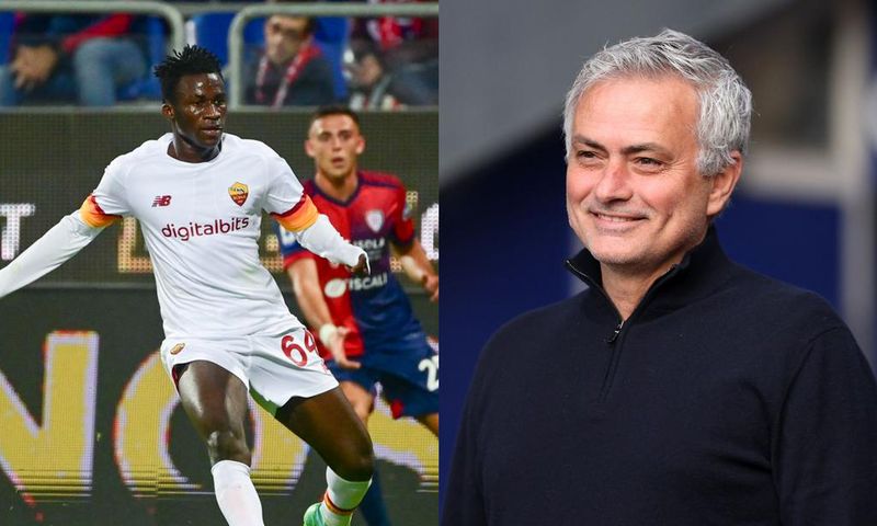 Felix Afena-Gyan: Mourinho impressed as Ghanaian youngster marks AS Roma debut in victory