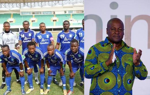 ‘This is our team’ – John Mahama donates GH¢50,000 to RTU to prepare for GPL