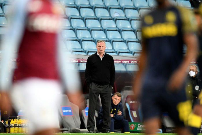 Winner: Stoke City manager Michael O'Neill