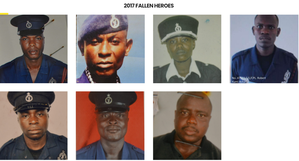 Fallen heroes