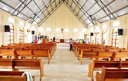 Christ The King Church in Jila built by Ex-Chief of Defence General (Rtd) Samson Mwathethe