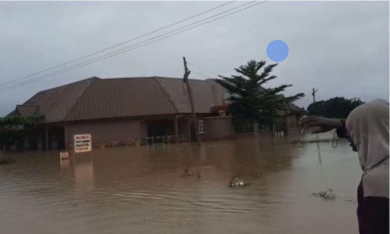 Tamale’s second flood in 3 days displaces residents even before Bagre and Kompienga dams’ spillage