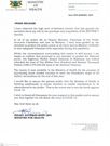 Health Minister Kwaku Agyeman-Manu's letter