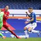 Painful clash: Virgil van Dijk clashed with Everton goalkeeper Jordan Pickford in the Merseyside derby last October