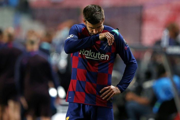 Barcelona lost 8-2 to Bayern Munich in the Champions League quarter-finals last year