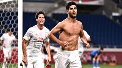 Marco Asensio's brilliant late goal sent Spain through to an Olympic final against Brazil