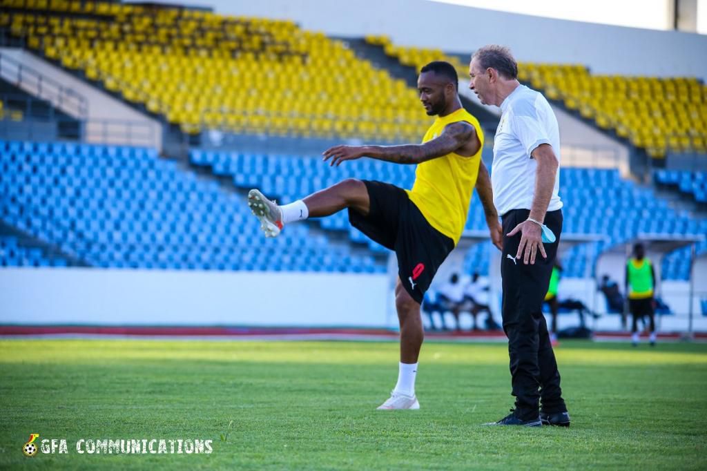 Milovan Rajevac and Jordan Ayew
