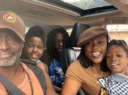 Reggie Rockstone and family