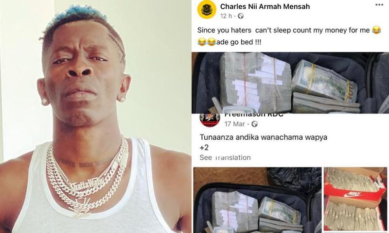 Shatta Wale busted for allegedly 'stealing' money online (SCREENSHOT)