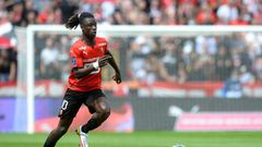 Eduardo Camavinga made his senior Rennes debut in April 2019