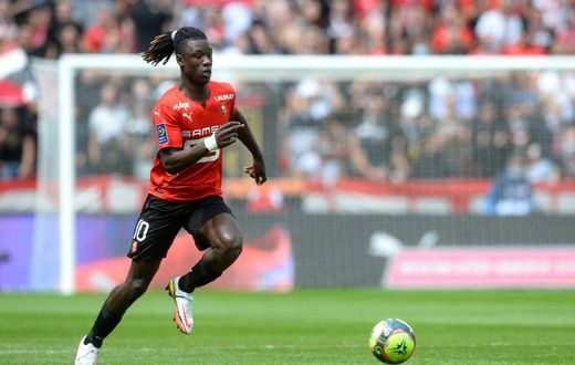Eduardo Camavinga made his senior Rennes debut in April 2019