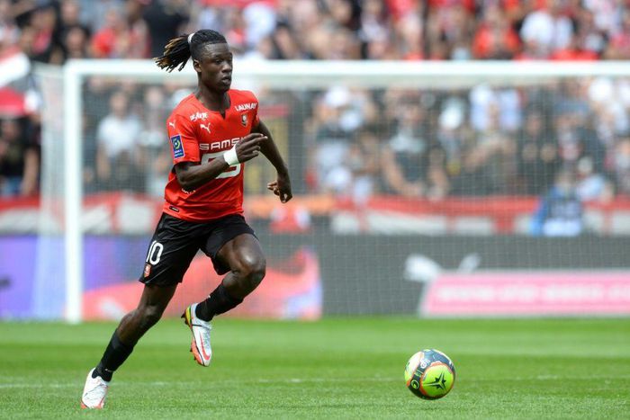 Eduardo Camavinga made his senior Rennes debut in April 2019