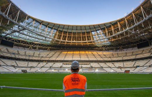 Lusail Stadium the 80,000-capacity venue that will host the World Cup final in December 2022