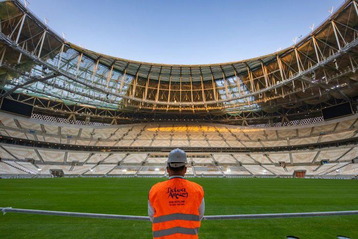 Lusail Stadium the 80,000-capacity venue that will host the World Cup final in December 2022