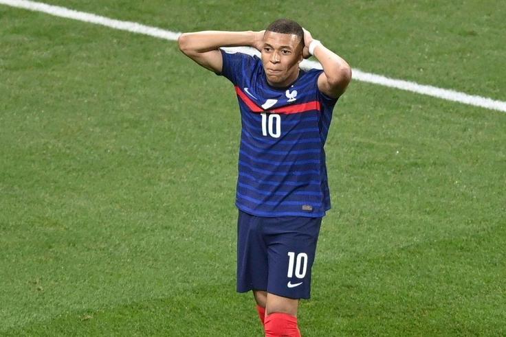 Penalty 'scar': Kylian Mbappe missed the decisive penalty as France exited Euro 2020 to Switzerland