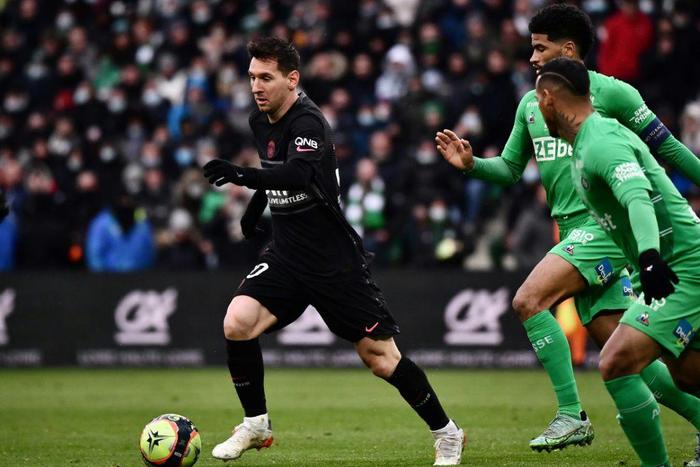 Lionel Messi set up three goals for PSG