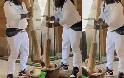 Popular Mobile Boys group member Yaw Grey says he now pounds Fufu for survival
