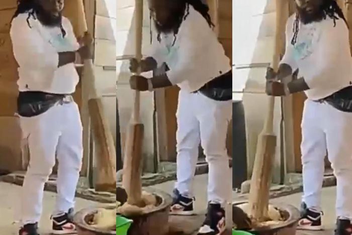 Popular Mobile Boys group member Yaw Grey says he now pounds Fufu for survival