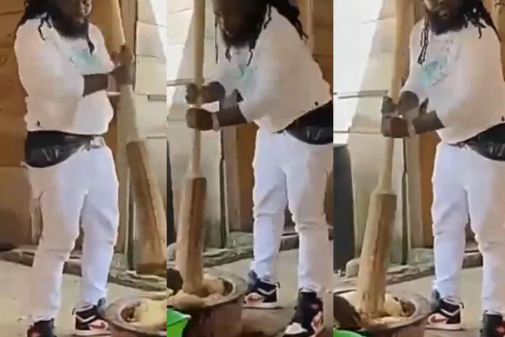 Popular Mobile Boys group member Yaw Grey says he now pounds Fufu for survival