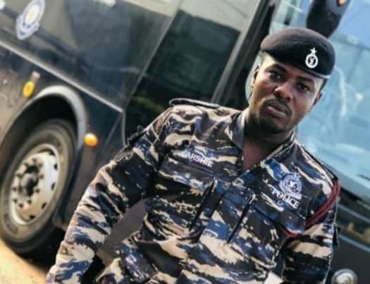 Deceased Police officer, Constable Chris Quarshie