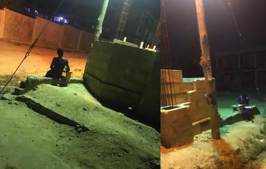 Man seeks support for BECE candidate who has been studying under streetlight for 2 years