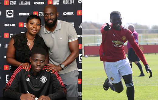 Omari Forson: Ghanaian teenager signs professional contract with Manchester United