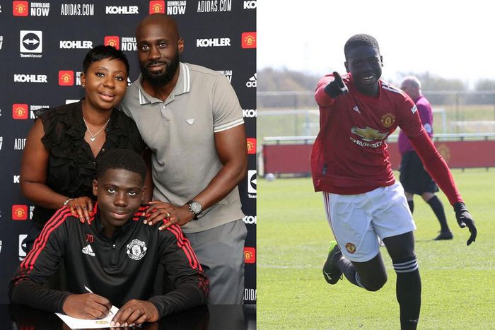 Omari Forson: Ghanaian teenager signs professional contract with Manchester United