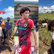Fabio Gama: Kotoko star tends to his farm while on holiday in Brazil