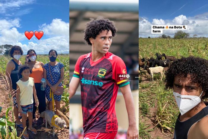 Fabio Gama: Kotoko star tends to his farm while on holiday in Brazil