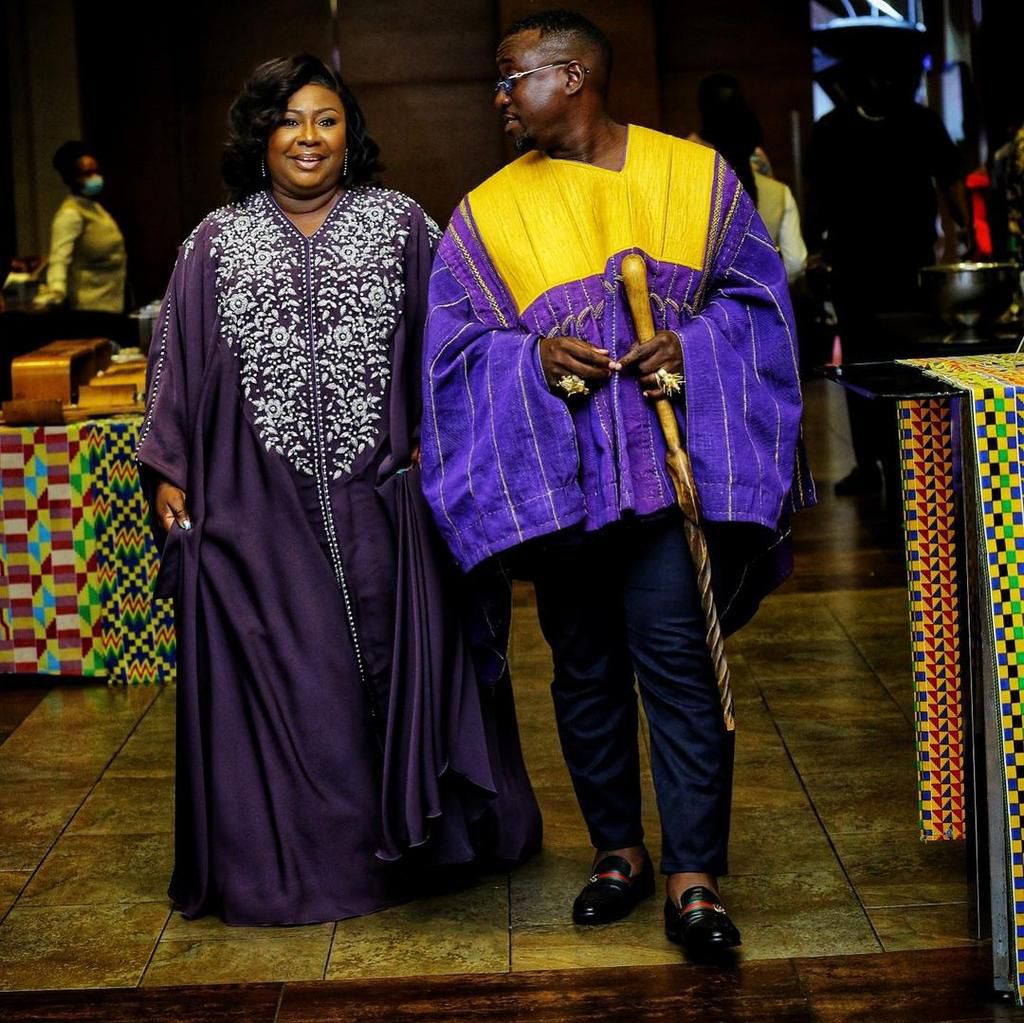 Oheneyere Gifty Anti and her husband